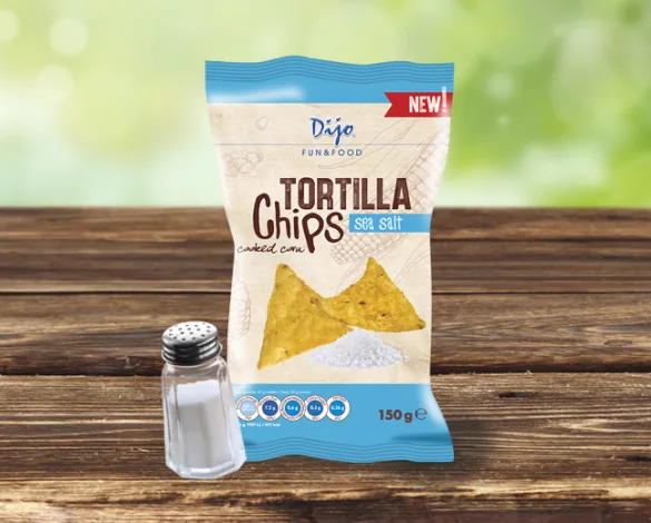 Tortilla Chips soľ