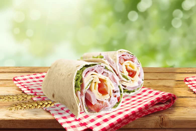 Tortilla Wraps originál – detailný záber 2